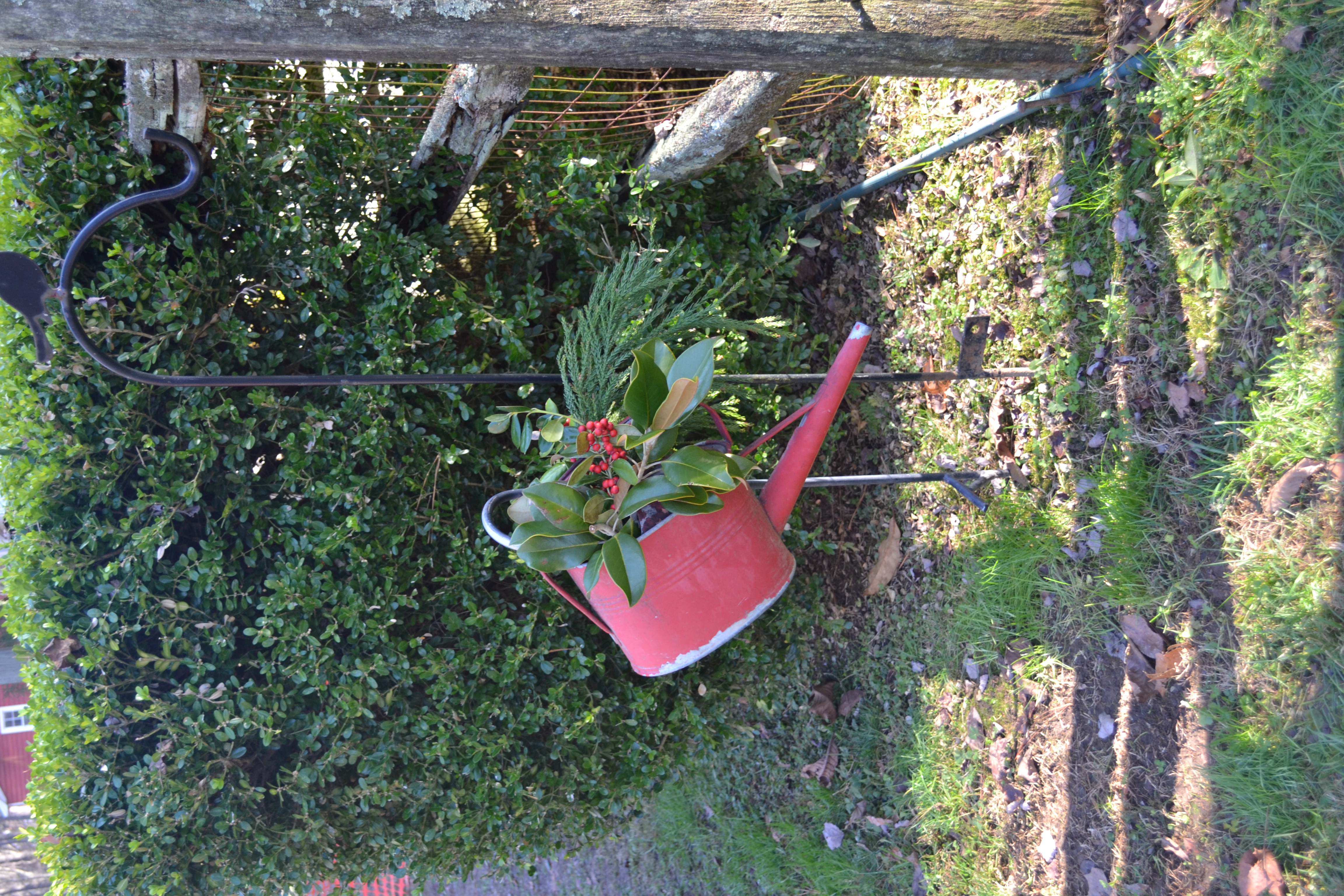 A Decorated Watering Can